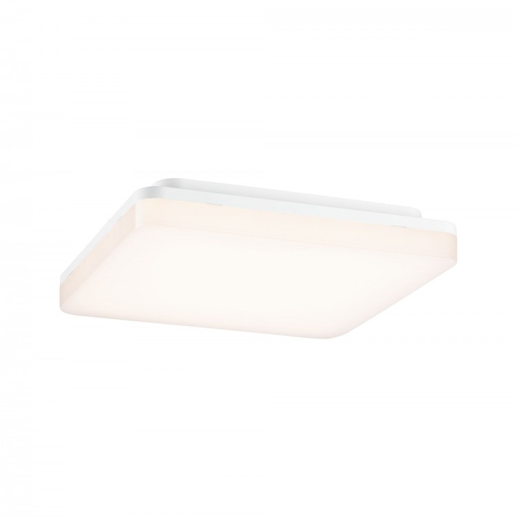 WallCeiling Cela IP44 pann LED 15,5W WhiteSwitch 280x280mm blanc / plastique