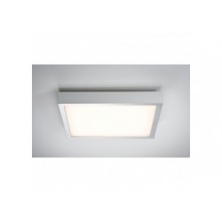 WallCeiling Lunar LED Panel 400x400mm 21,8W 230V chrome mate alu