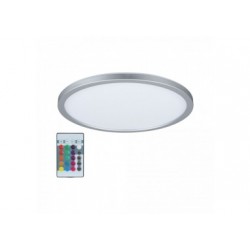 Panneau Atria Shine 12W RGBW 293mm 230V chrome dép plastique