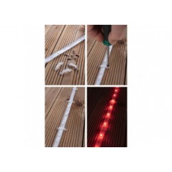 Kit de Strips extérieur SimpLED 5m RGB 13W 230/24V CC transparent Syn