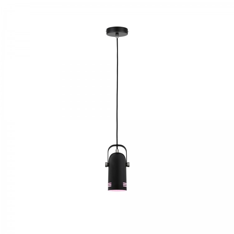 Suspension Neordic Lavea max. 1x15W E27 Noir 230V Métal