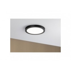 Panneau LED WallCeiling Abia 300 mm 22W Noir mat 230V plastique