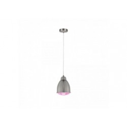 Suspension Neordic Hilla max 1x40W E27 Acier brossé 230V métal