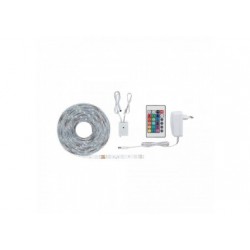 FN Kit ruban SimpLED 5 m RGB 20 W 230/12 V DC Blanc métal plast