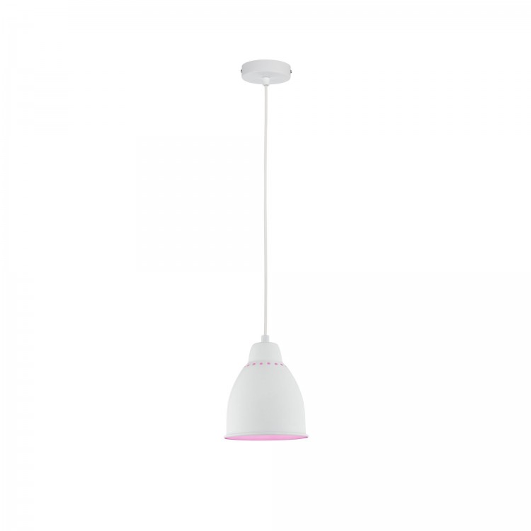 Suspension Neordic Hilla max 1x40W E27 Blanc 230V métal