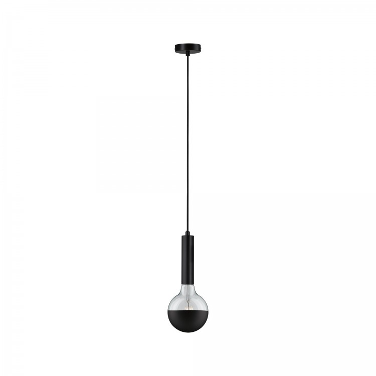 Suspension Neordic Kine max 1x60W E27 Noir 230V métal