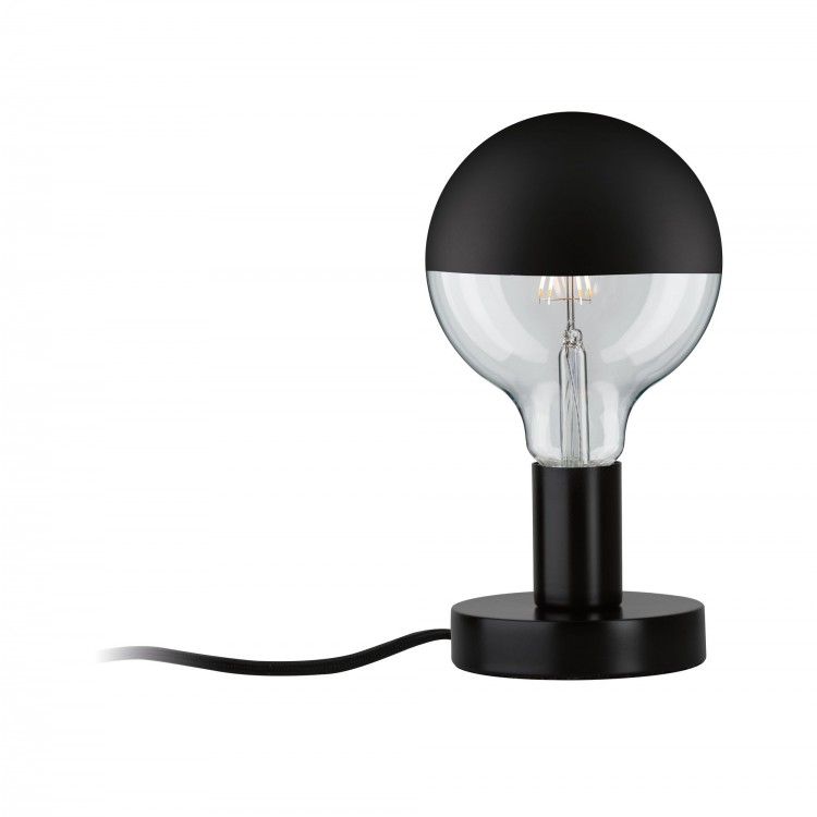 Lampe à poser Neordic Haldor max 1x60W E27 Noir 230V métal