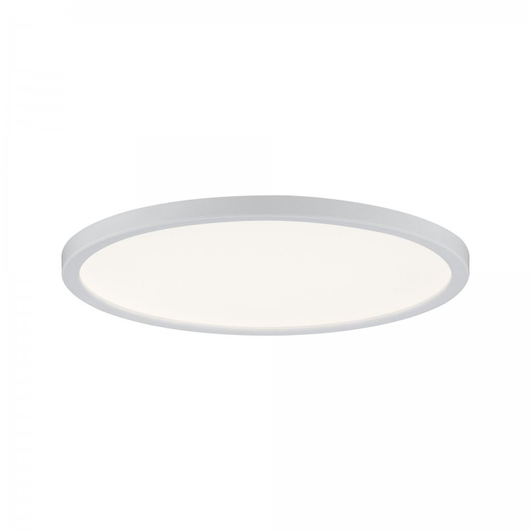 Kit pan enc Areo rond IP23 LED 1x11W 3000K 230V 180mm Blanc dépoli/plastique