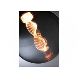 LED G125 Inner Glow Helix 90lm E27 smoke 1800K