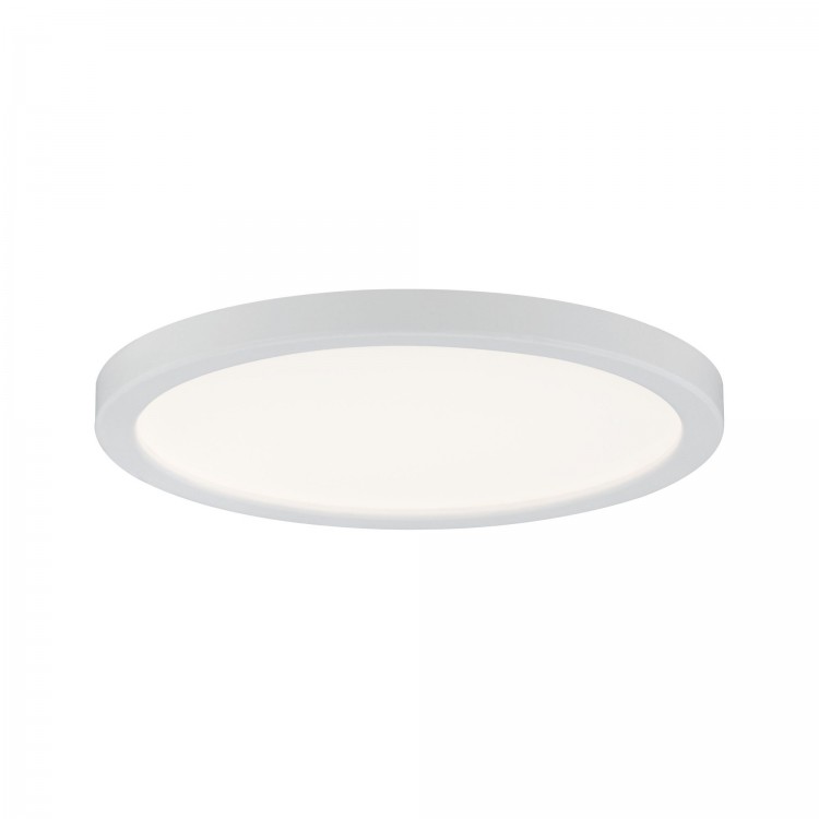 Kit pan enc Areo rond IP23 LED 1x7,5W 3000K 230V 120mm Blanc dépoli/plastique