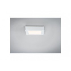 WallCeiling Lunar LED Panel 170x170mm 11W 230V blanc mate alu