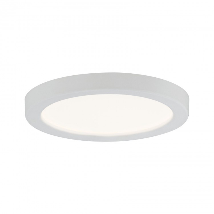 Kit pan enc Areo rond IP23 LED 1x5W 3000K 230V 80mm Blanc dépoli/plastique