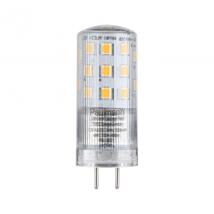 LED bi-pin GY6,35 400lm 4W 2700K 12V grd