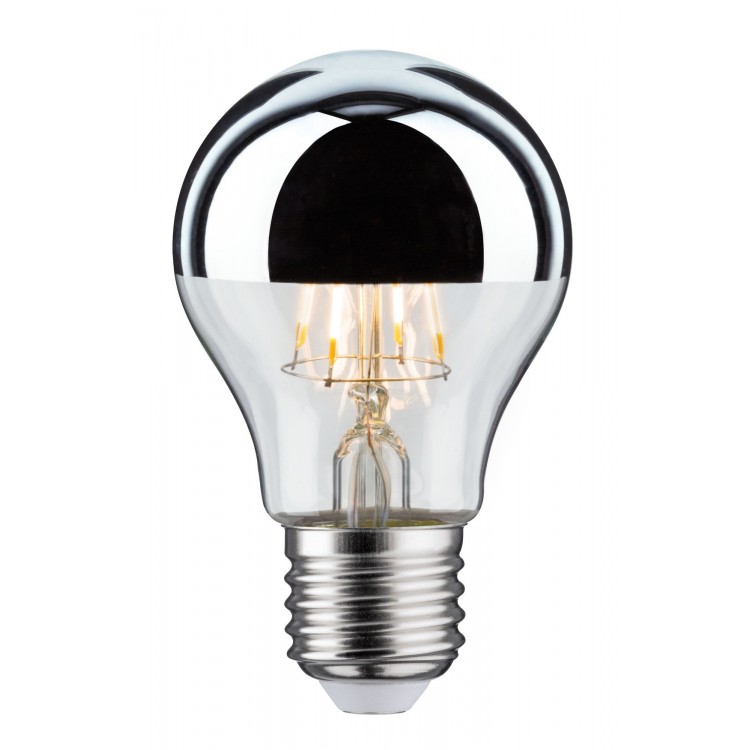 LED STD calotte réflectrice 580lm E27 2700K 4,8W 230V Argent