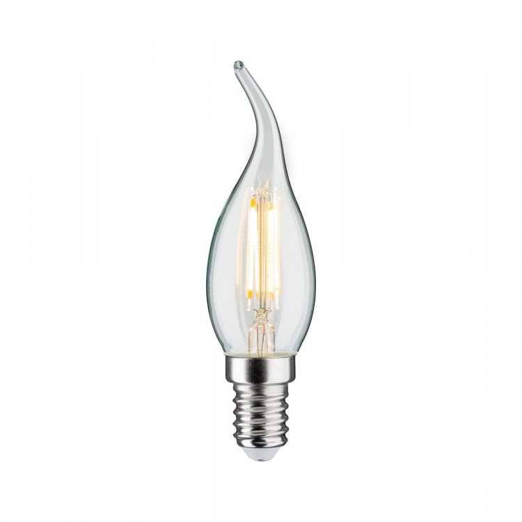 LED Fil Flamme cosy 470lm E14 4,8W Clair gradable 2700K 230V