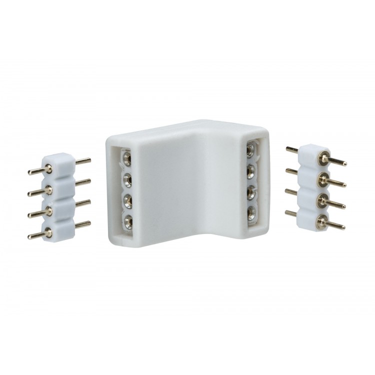 Lot de 4 connecteurs enfichables Function YourLED blanc noir