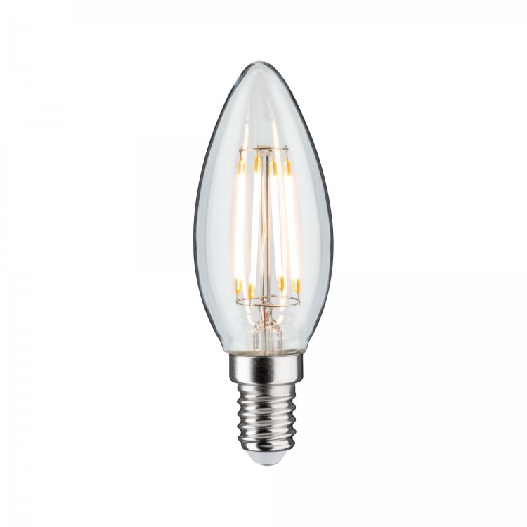 LED Fil Flamme 470lm E14 4,8W Clair gra 2700K 230V