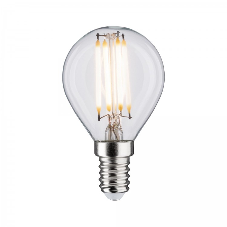 LED fil sphérique 470lm E14 4,8W Clair gradable 2700K 230V