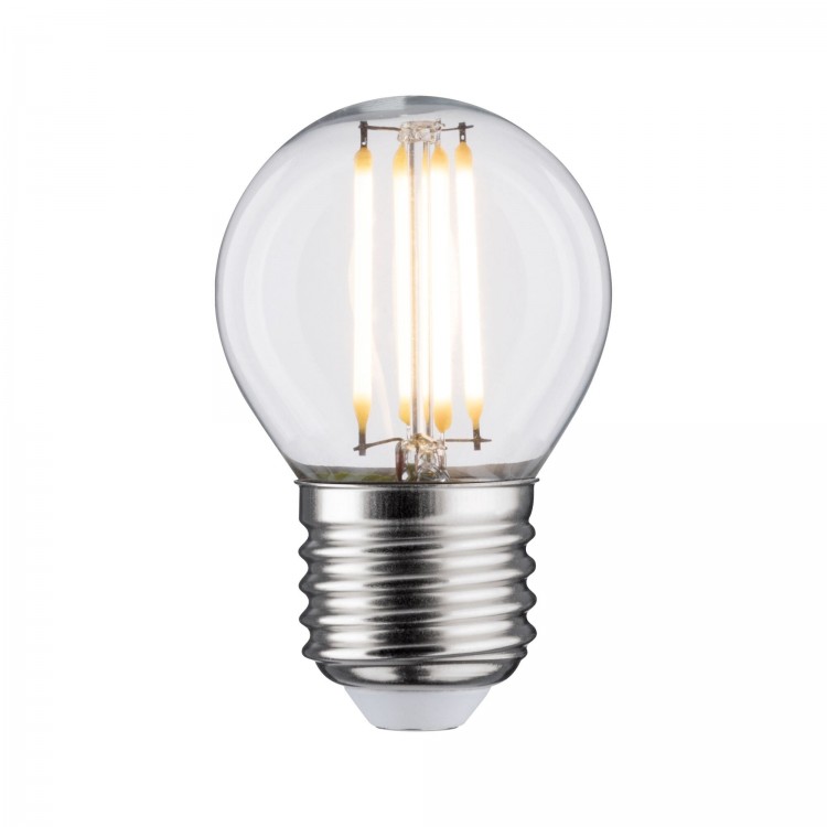 LED fil sphérique 470lm E27 4,8W Clair gradable 2700K 230V