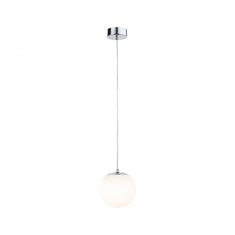 MP Gove IP44 suspension LED 9W Satin/Chrome Verre/métal