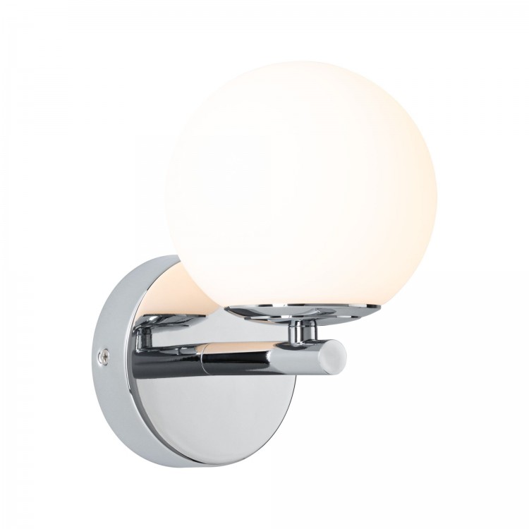 MP Gove IP44 Applique LED 5W Satin/Chrome Verre/métal