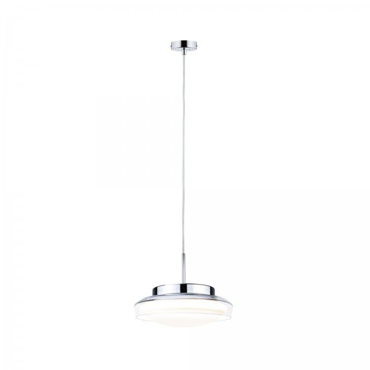 MP Luena IP44 Suspension LED 11,5W Chrome 230V Verre/Métal