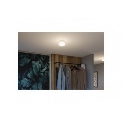 MP Maro IP44 plafonnier LED 1x6,8W rond 155mm Blanc synthétique