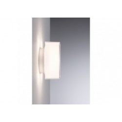 MP Maro IP44 plafonnier LED 1x6,8W carré 155x155mm Blanc synthétique