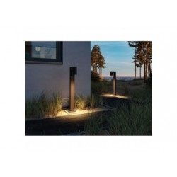 Extérieur 230V Borne lumineuse Kimu 1 Spot 3000K anthracite